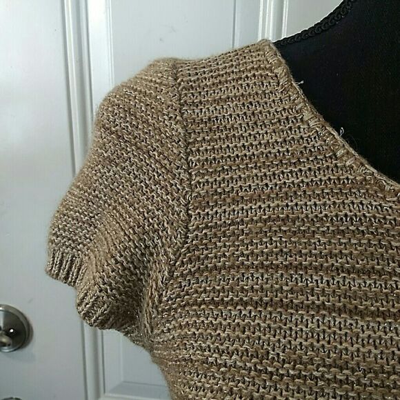 Loft three-button in back short sleeve sweater - Picture 3 of 6